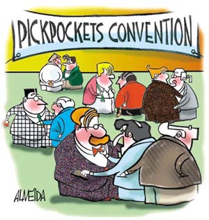 starting my own business pickpockets convention