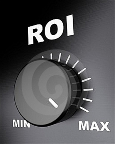 marketing process roi turn dial