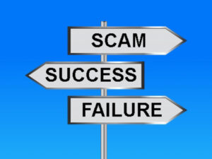 starting your own business scam